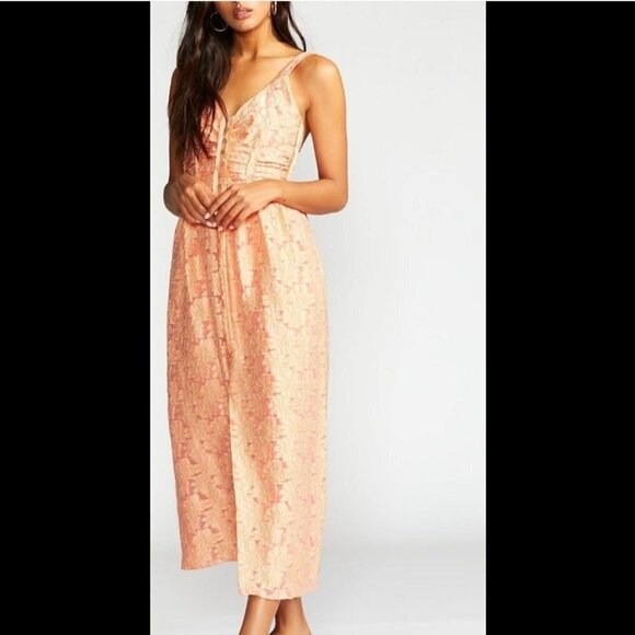 Free People Fresh As A Daisy A Line Maxi Dress Size 10 - Picture 6 of 10